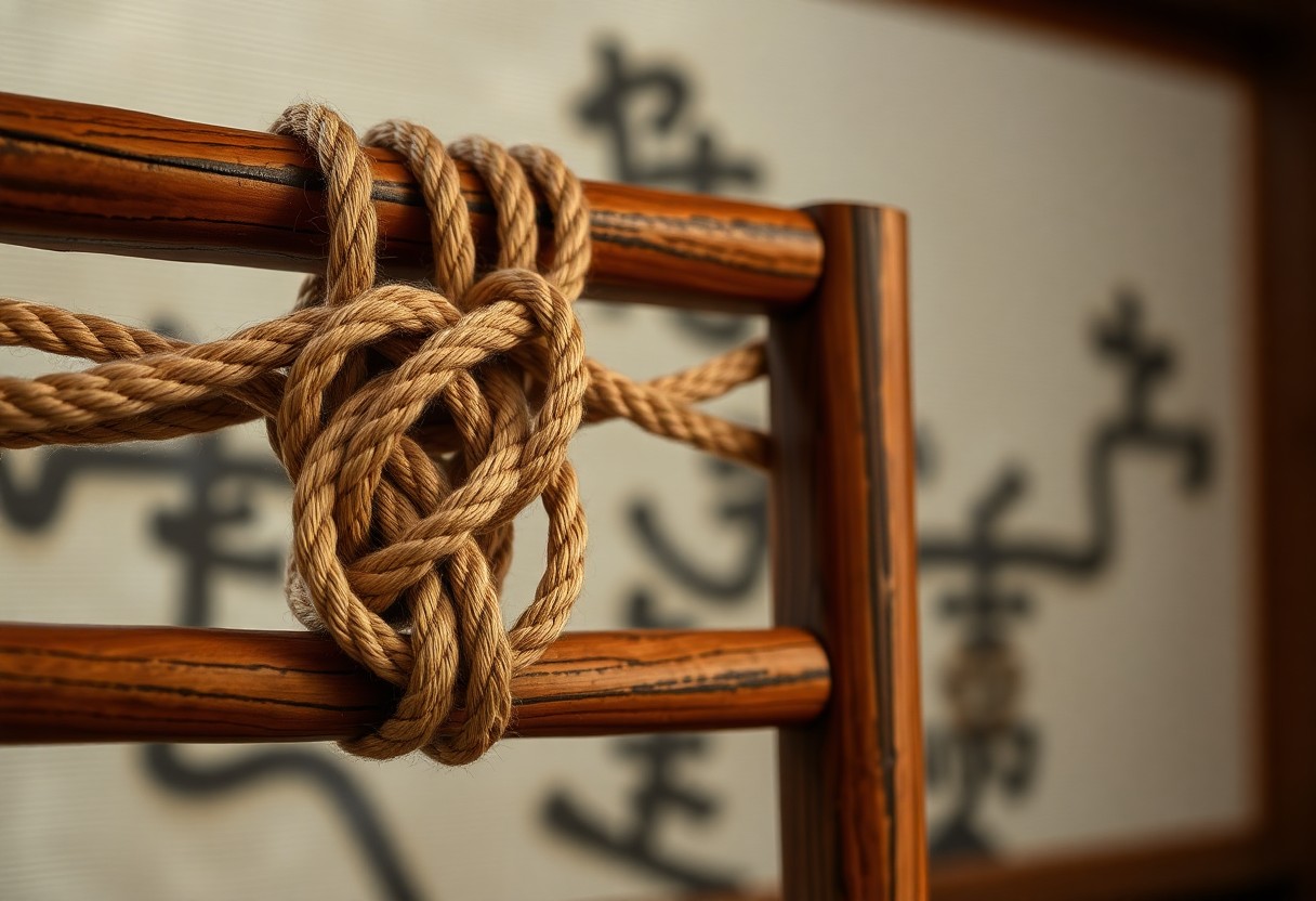 Shibari lernen. Knotenbeispiel
