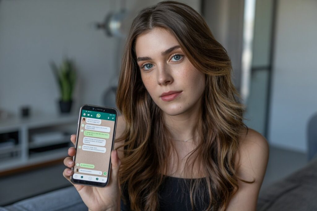 Der WhatsApp Satz, der Frauen hemmungslos macht und warum er immer wirkt