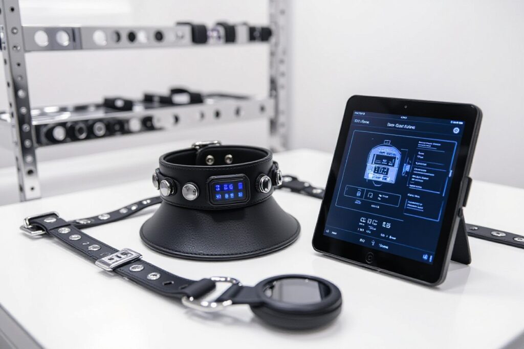 Digitale Halsbandprotokolle im BDSM: Wie Dominas Technik nutzen, um Hingabe zu prüfen