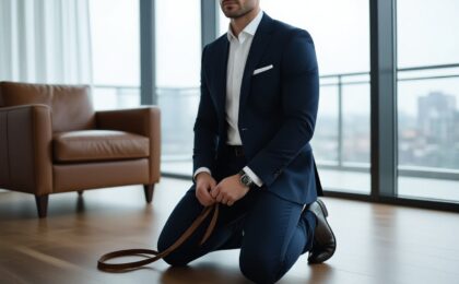 Devote Männer verstehen: Warum Unterordnung kein Spiel ist, sondern ein inneres Bedürfnis - devoter Mann innere Haltung