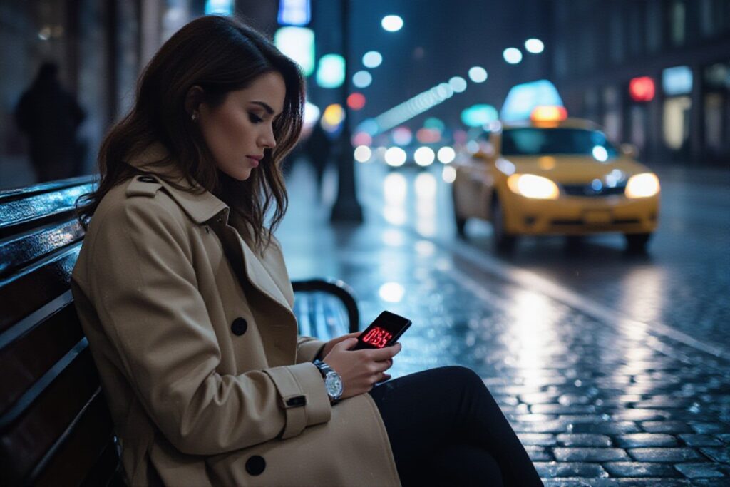 Stattdessen setzt du auf klare Signale, ein bisschen Humor und das Schlagwort erste Nachricht Sexkontakt, wenn es passt. So erzeugst du sofort Spannung, anstatt sie dich ghostet. Frau auf Bank mit Smartphone in der Hand