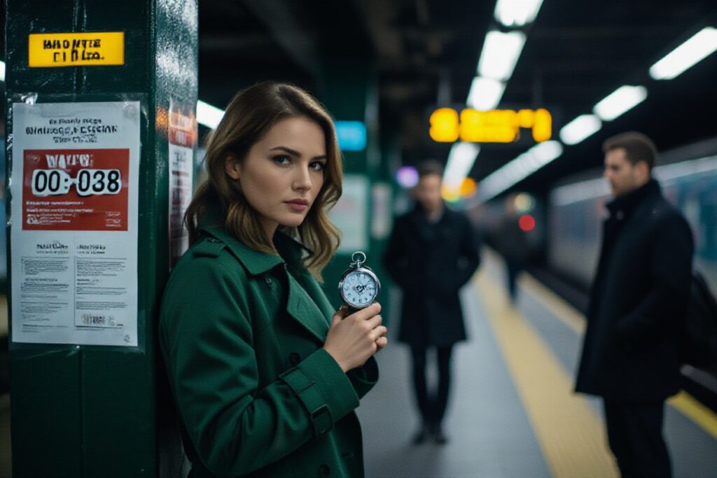 Stattdessen setzt du auf klare Signale, ein bisschen Humor und das Schlagwort erste Nachricht Sexkontakt, wenn es passt. So erzeugst du sofort Spannung, anstatt sie dich ghostet. Frau am Bahnsteig mit Taschenuhr in der Hand