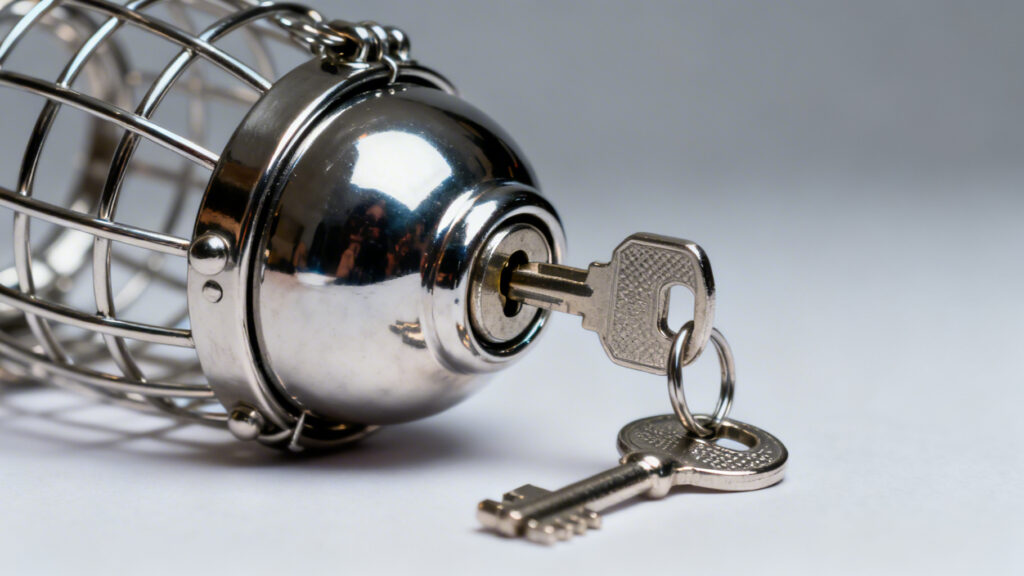 Chastity Cage BDSM Metall Käfig 2026 - Keuschheitskäfig BDSM 2026: Orgasmuskontrolle richtig wählen