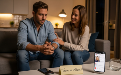 Mann mit Affäre – trotz Treue wichtiger Wert zerrissen zwischen Beziehung und Verlangen - Dieses Bild zeigt, warum Männer sich auf Affären einlassen.
