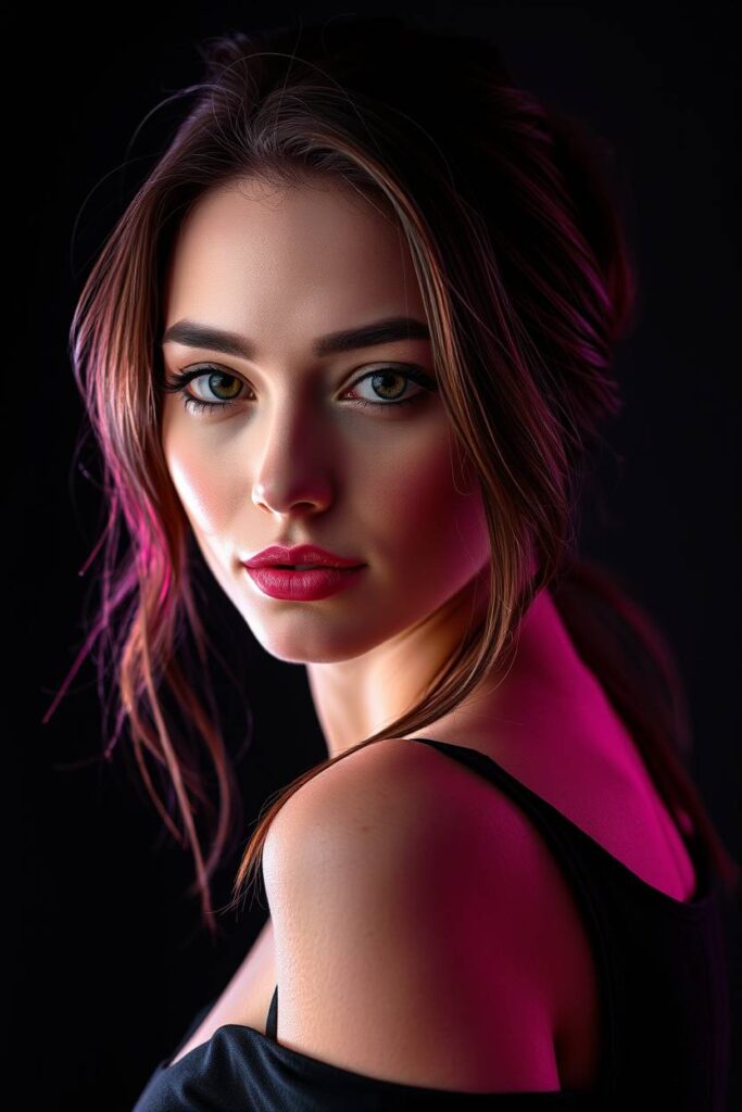 Portrait einer wunderschönen Frau mit einem flirtenden Blick - Schnelles Sexdate ohne Fake-Profile: So kommst du vom ersten Chat direkt zum Treffen